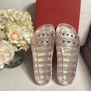 Valentino Garavani Shoes Nib Valentino Rockstud Two Strap